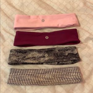 4 Lululemon headbands!